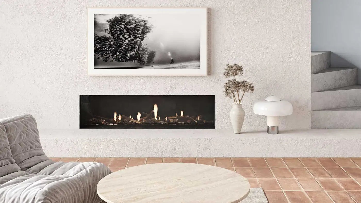 Escea DS1650 Single Sided Gas Fireplace
