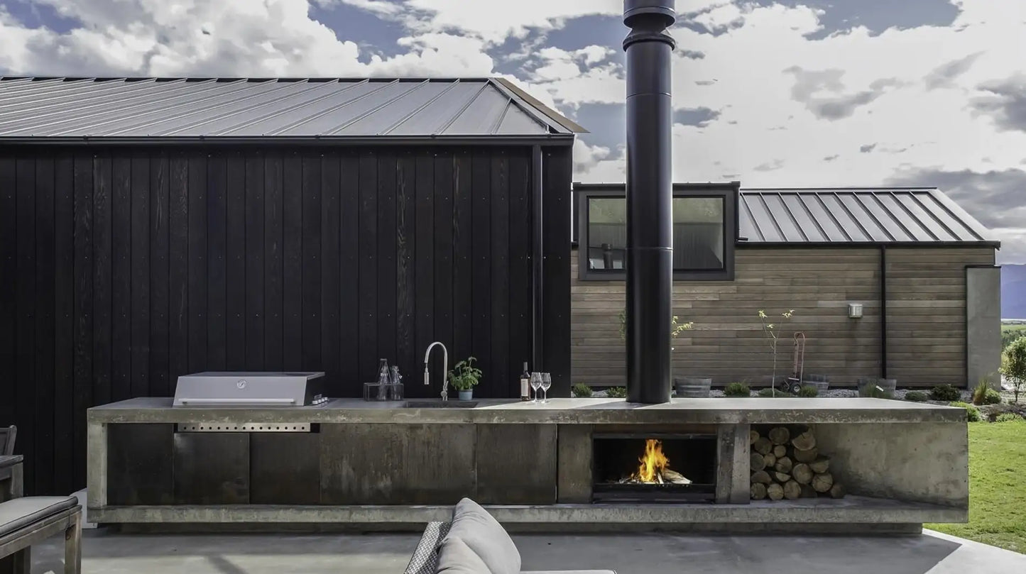 Escea EW5000 Outdoor Wood Fireplace