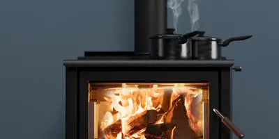 Maxen Kinmont 450 Wood Stacker - Freestanding Wood Fireplace