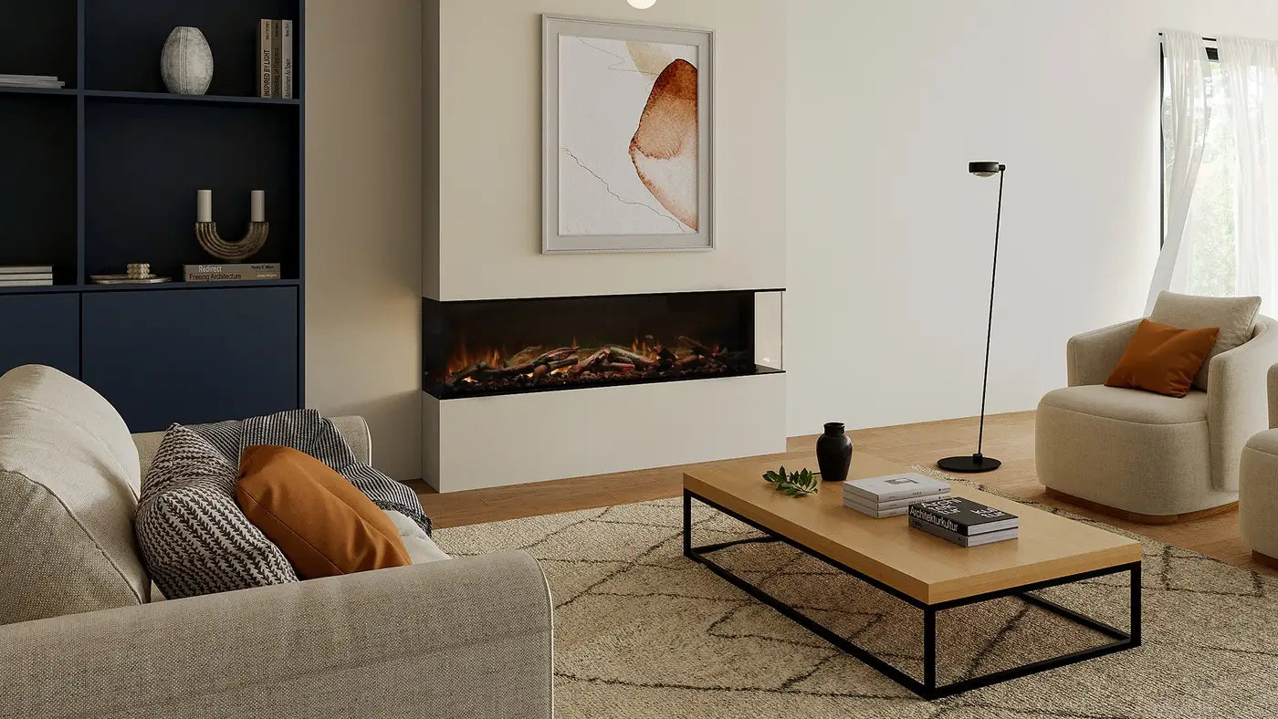 Ambe Multi65 Bay Electric Fireplace
