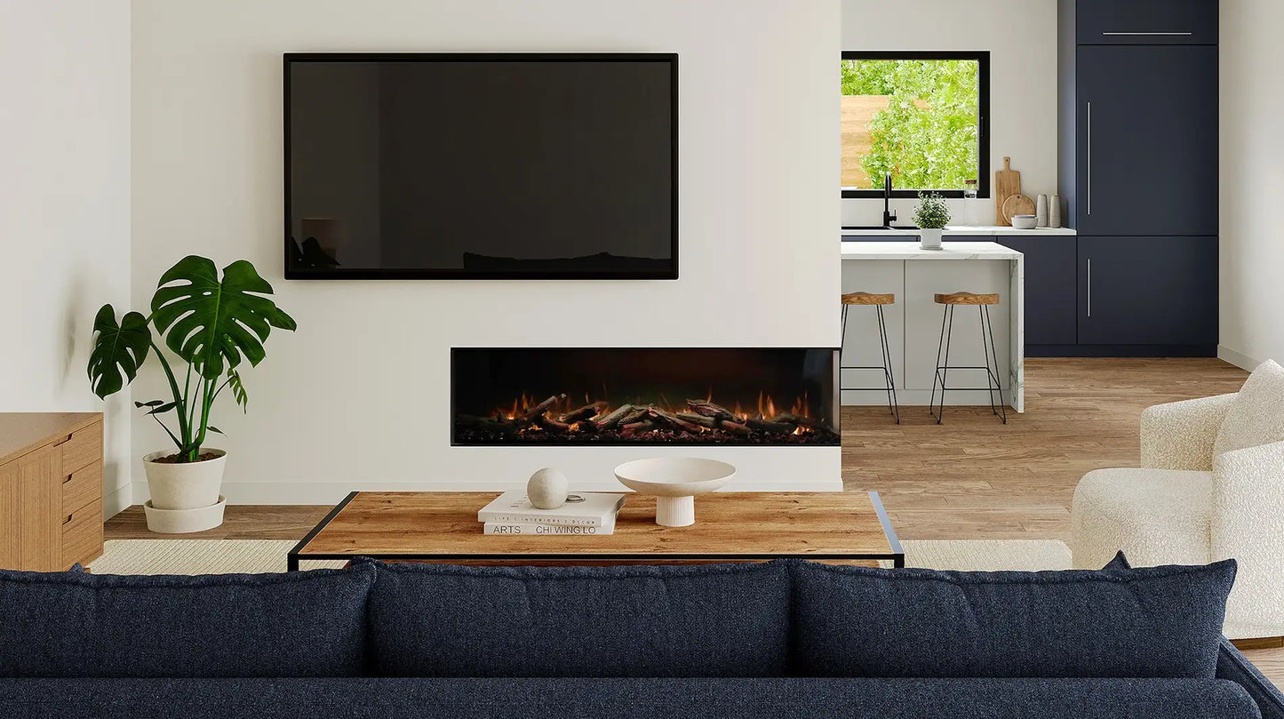 Ambe Multi65 Corner Electric Fireplace