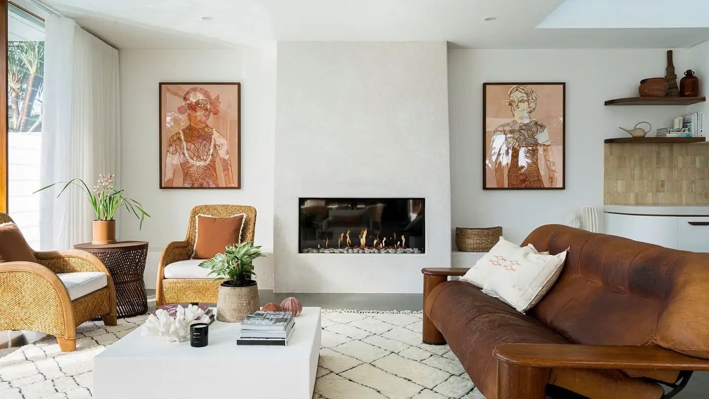 MODE KS1460 Single Sided Gas Fireplace