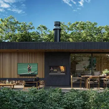 Escea EK1250 Outdoor Wood Fireplace