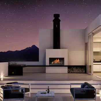 Escea EK1250 Outdoor Wood Fireplace