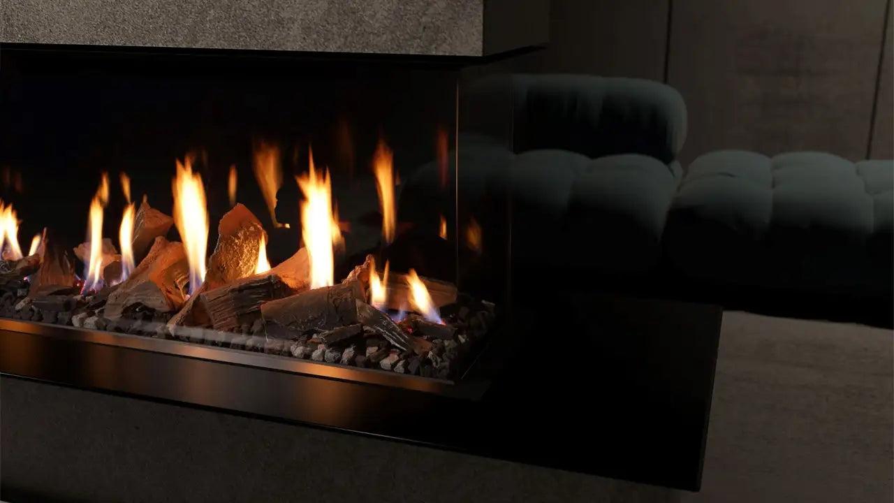 MODE KS1460 Peninsula Gas Fireplace
