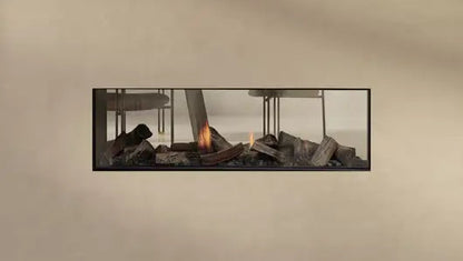 MODE KB1400 Double Sided Gas Fireplace