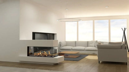 MODE KS1150 Peninsula Gas Fireplace