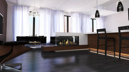 MODE KS1150 Peninsula Gas Fireplace